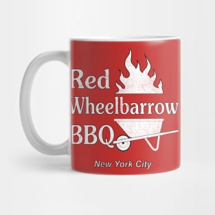 Mr Robot Red Wheelbarrow BBQ Mug